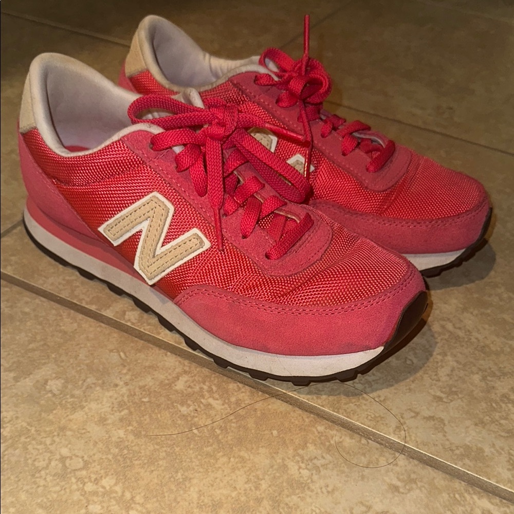 New Balance Vibrant Pink Athletic Shoes